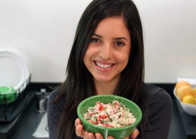 How to Make Raw Cauliflower Tabbouleh